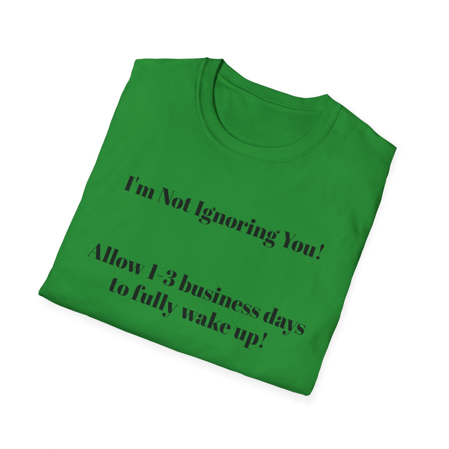 "I'm Not Ignoring You" Tee