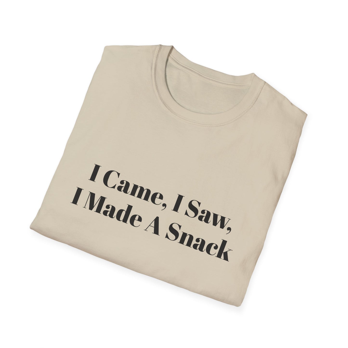 I Came, I Saw, I Made A Snack