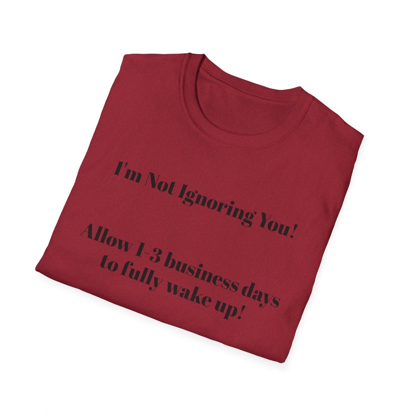 "I'm Not Ignoring You" Tee