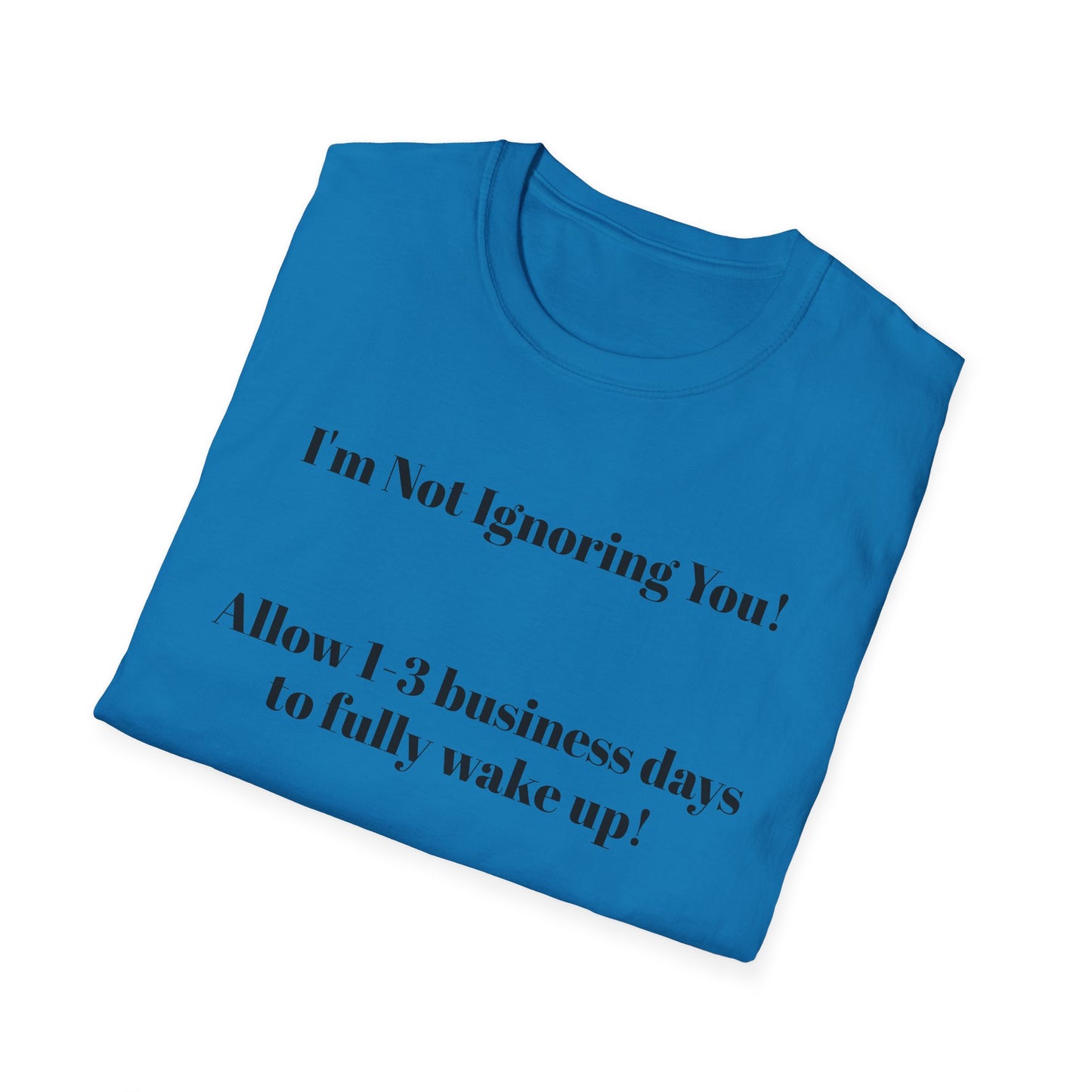"I'm Not Ignoring You" Tee