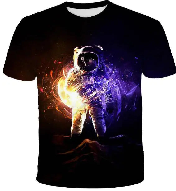 Astronaut Digital Print T-Shirt
