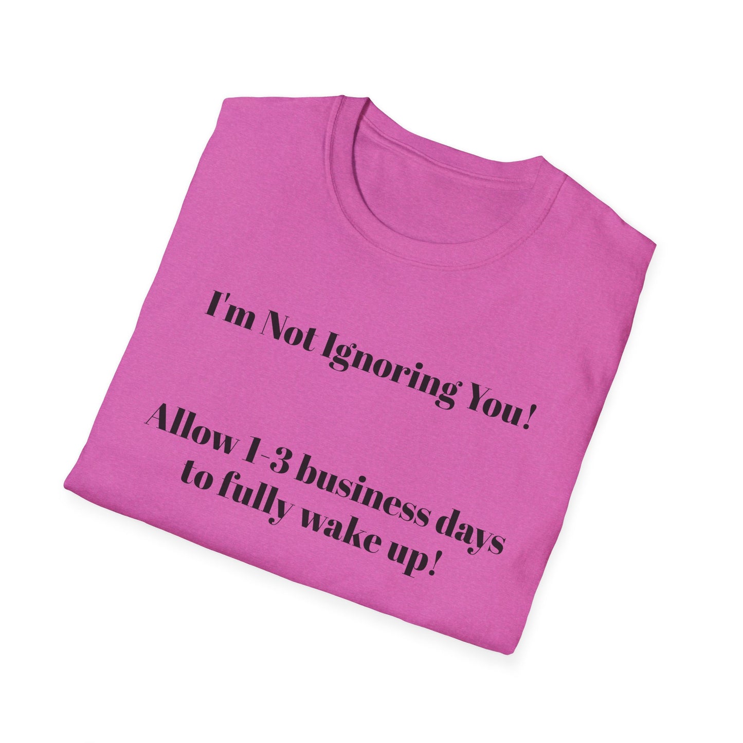 "I'm Not Ignoring You" Tee