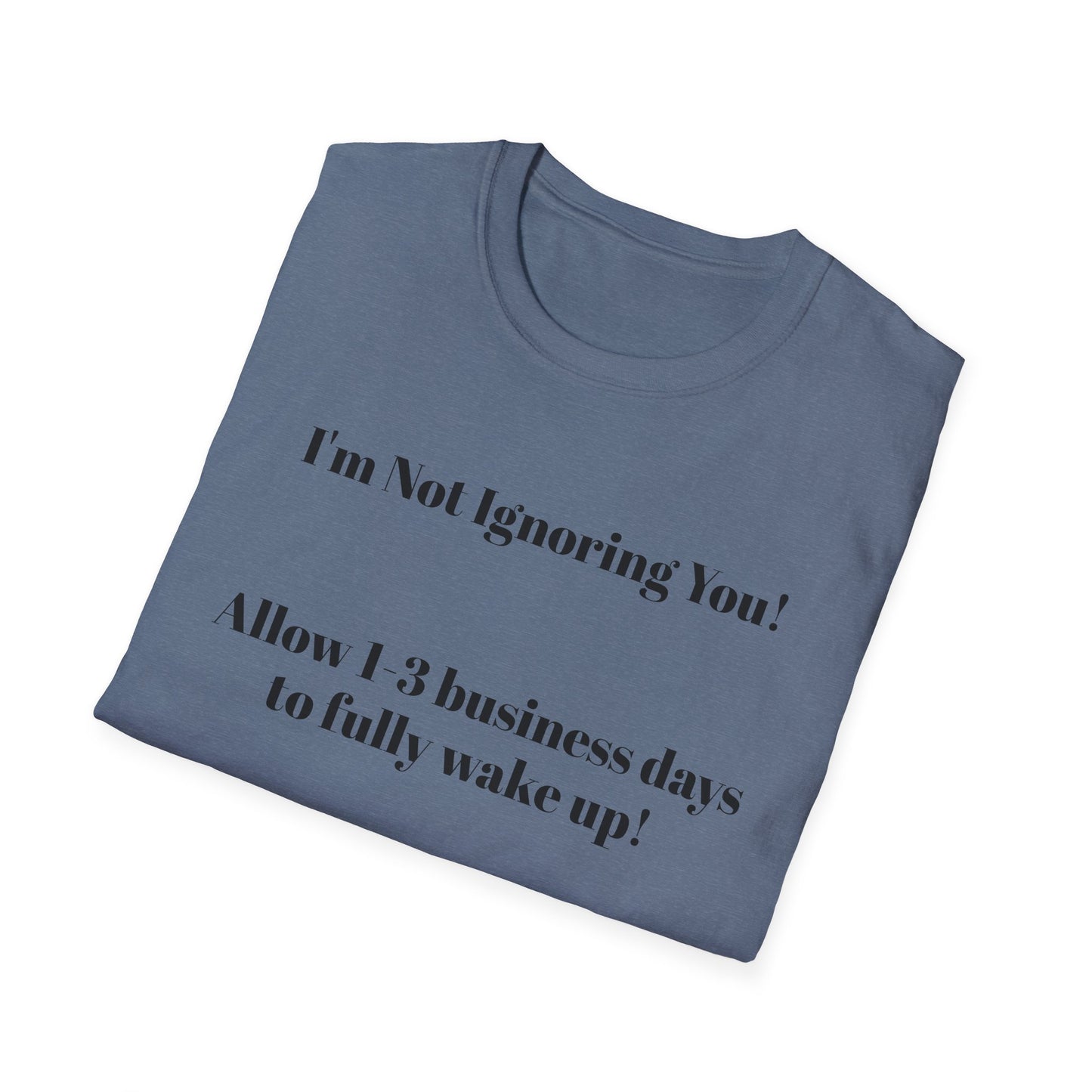 "I'm Not Ignoring You" Tee