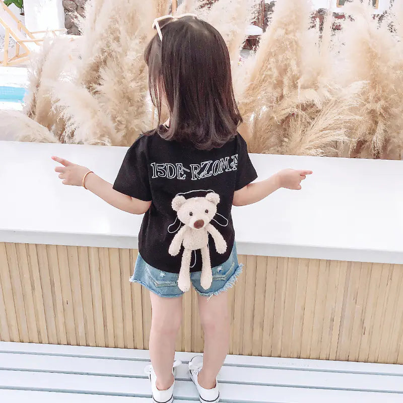 Children's Bear Graphic T-Shirt
